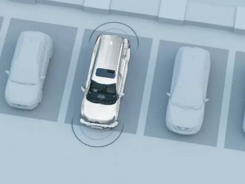 Cảm biến cảnh báo va chạm phía trước và sau 